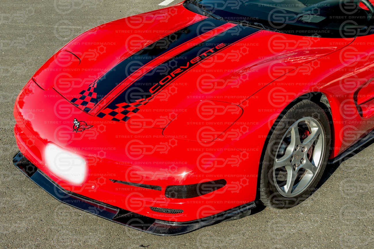 1997-2004 Corvette C5 | ZR1 Style Front Bumper Spoiler Lip Splitter Ground Effects